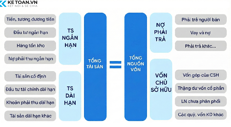 bảng cân đối kế toán