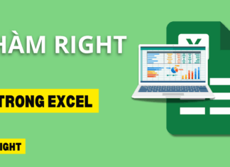 Cú pháp và cách sử dụng hàm RIGHT trong Excel với ví dụ chi tiết hàm RIGHT trong excel