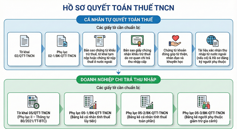 hạn quyết toán thuế TNCN 2025