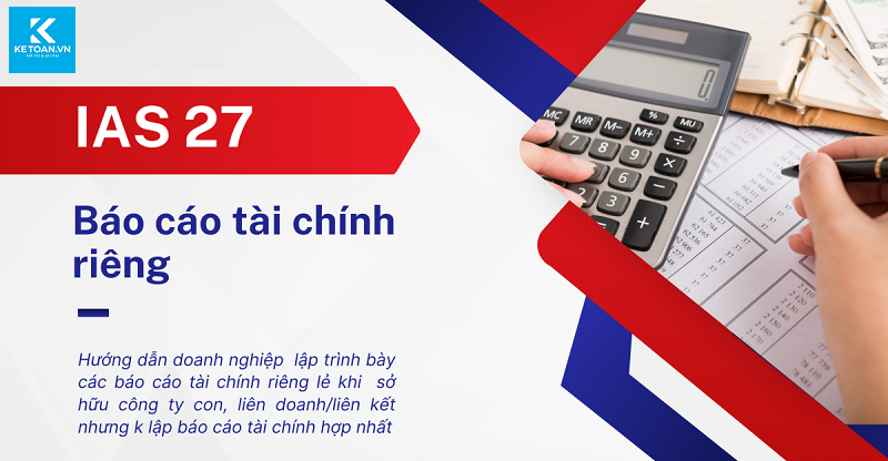 Báo cáo tài chính riêng lẻ theo IFRS