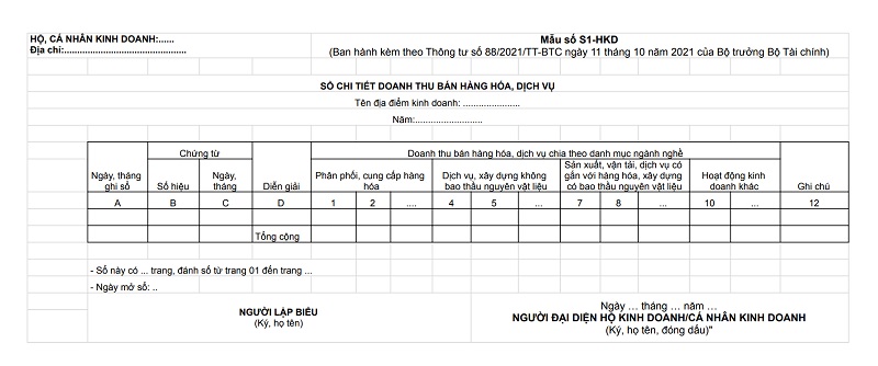 7 loại sổ sách của hộ kinh doanh