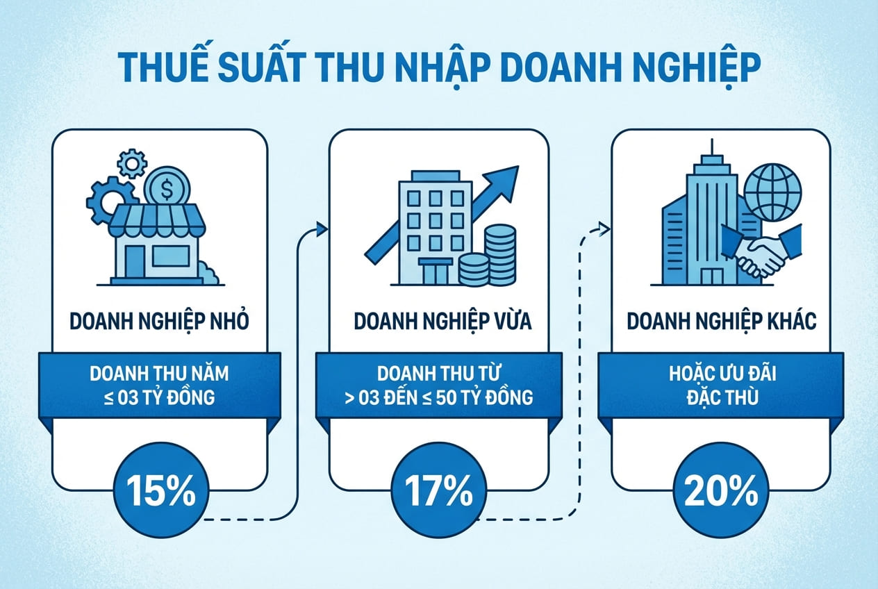 Thuế suất thuế thu nhập doanh nghiệp