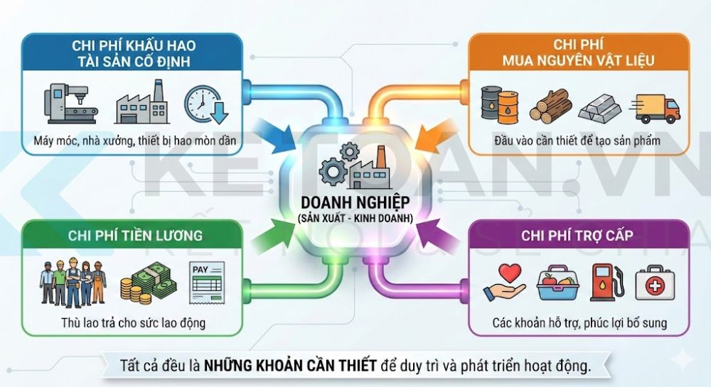 Các khoản chi được trừ và không được trừ khi tính thuế TNDN
