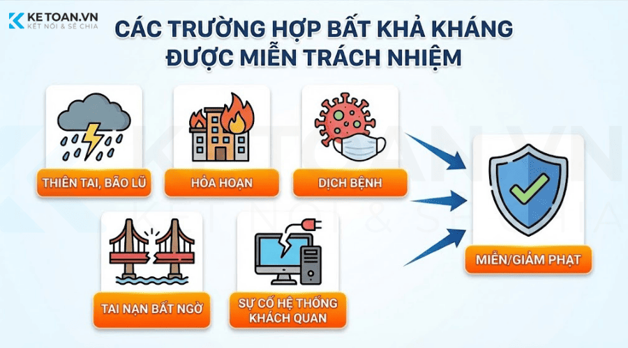 các trường hợp bất khả kháng