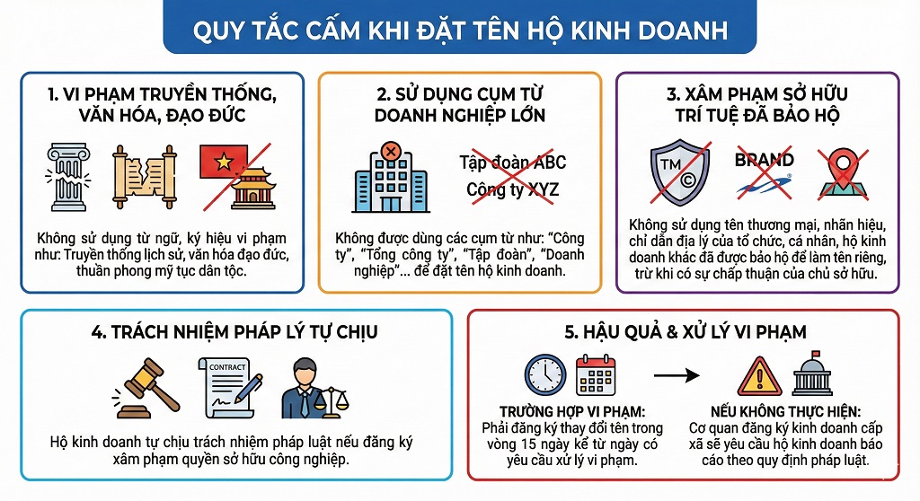 cách đặt tên hộ kinh doanh