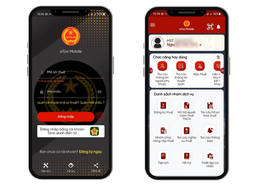 cách nộp thuế hộ kinh doanh qua etax mobile
