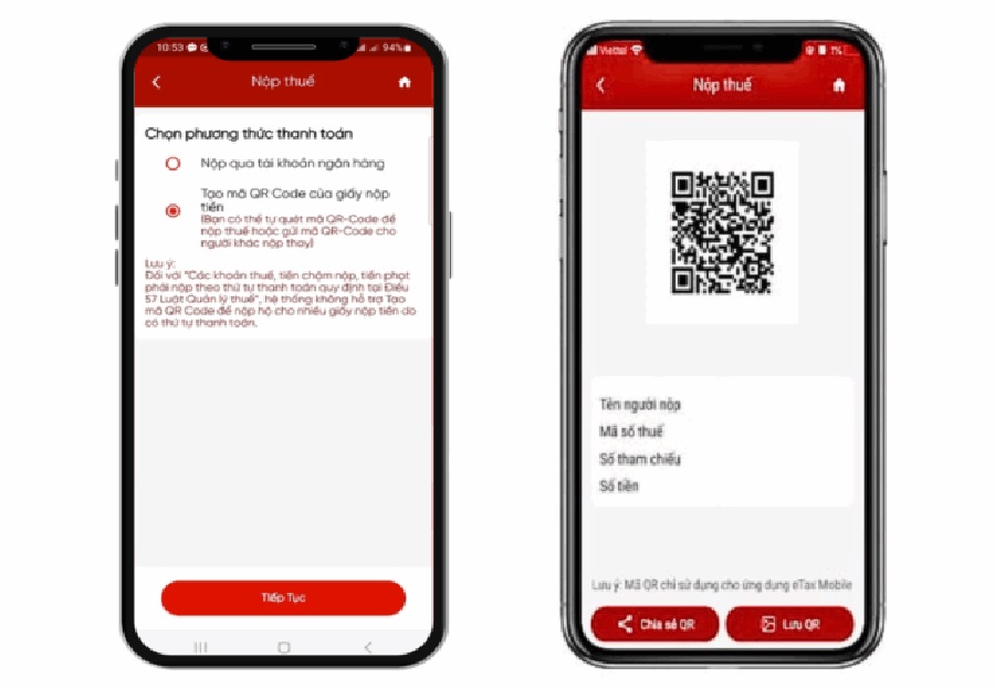nộp thuế hộ kinh doanh qua Cổng thông tin Thuế điện tử