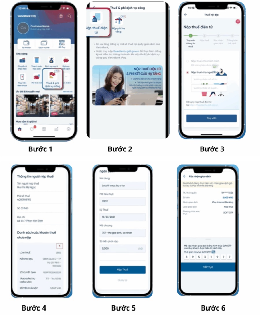 cách nộp thuế hộ kinh doanh qua etax mobile