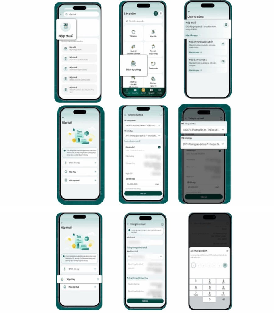 cách nộp thuế hộ kinh doanh qua etax mobile