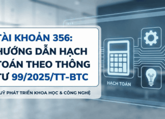 Nguyên tắc kế toán, kết cấu Tài khoản 356 – Quỹ phát triển khoa học và công nghệ hạch toán tài khoản 356 theo thông tư 99