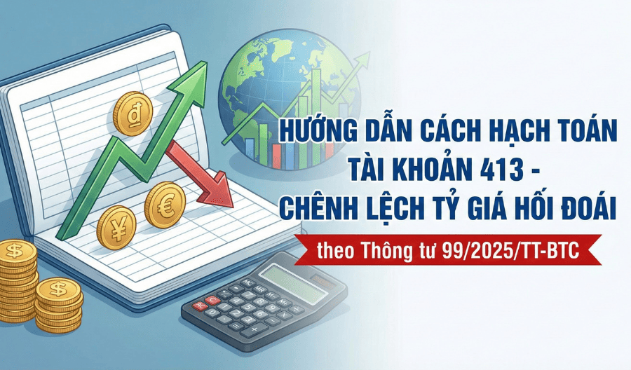 hạch toán tài khoản 413 theo thông tư 99
