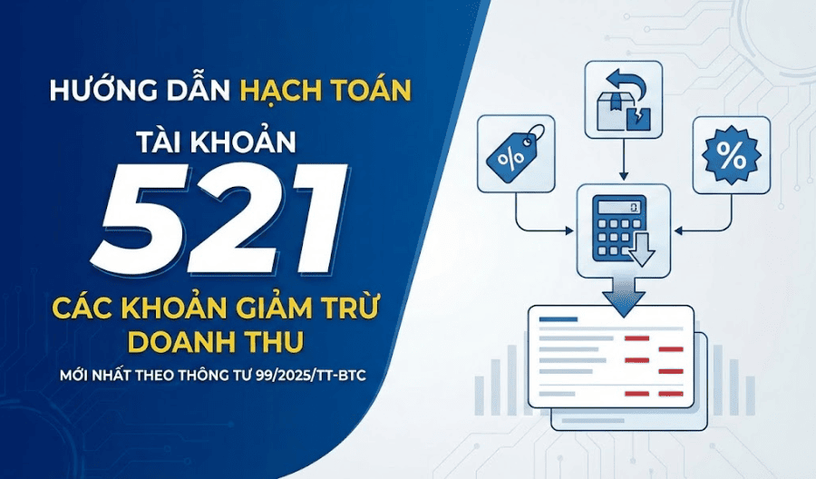 hạch toán tài khoản 521 theo thông tư 99 hạch toán tài khoản 521 theo thông tư 99