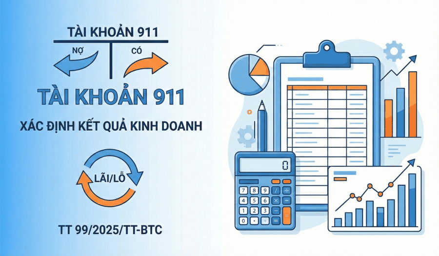 hạch toán tài khoản 911 theo thông tư 99 hạch toán tài khoản 911 theo thông tư 99