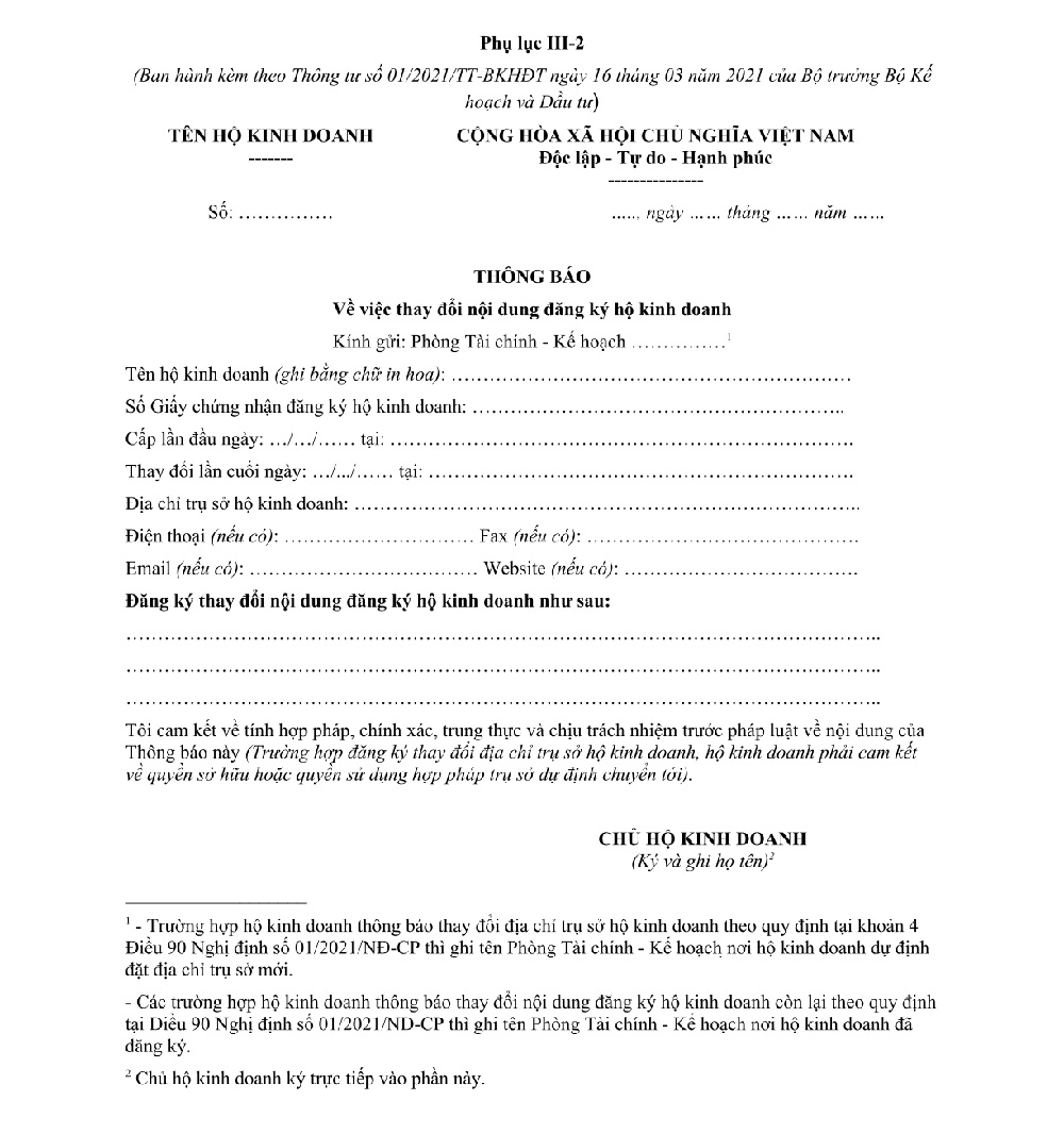 Hướng dẫn cập nhật địa chỉ hộ kinh doanh mới nhất: các bước thực hiện, nộp hồ sơ online hoặc trực tiếp theo quy định.