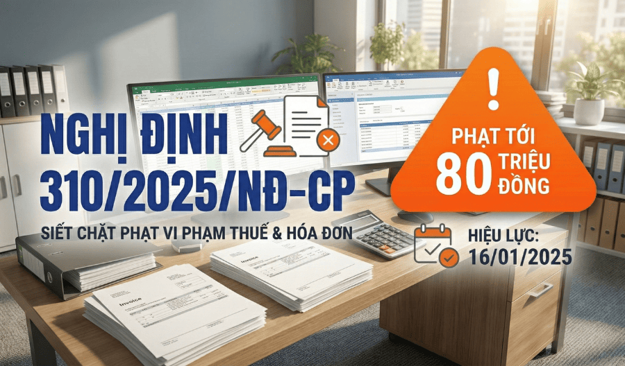 nghị định 310-2025-NĐ-CP siết chặt vi phạm thuế và hóa đơn