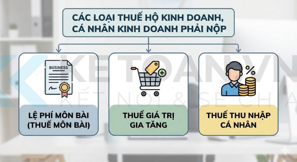 những hộ kinh doanh được miễn thuế