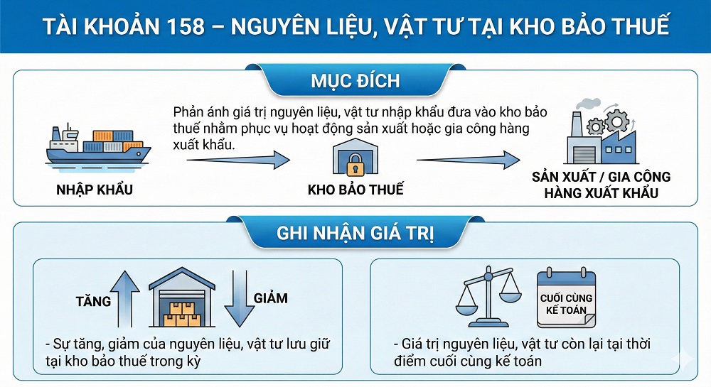 tài khoản 158 theo thông tư 99