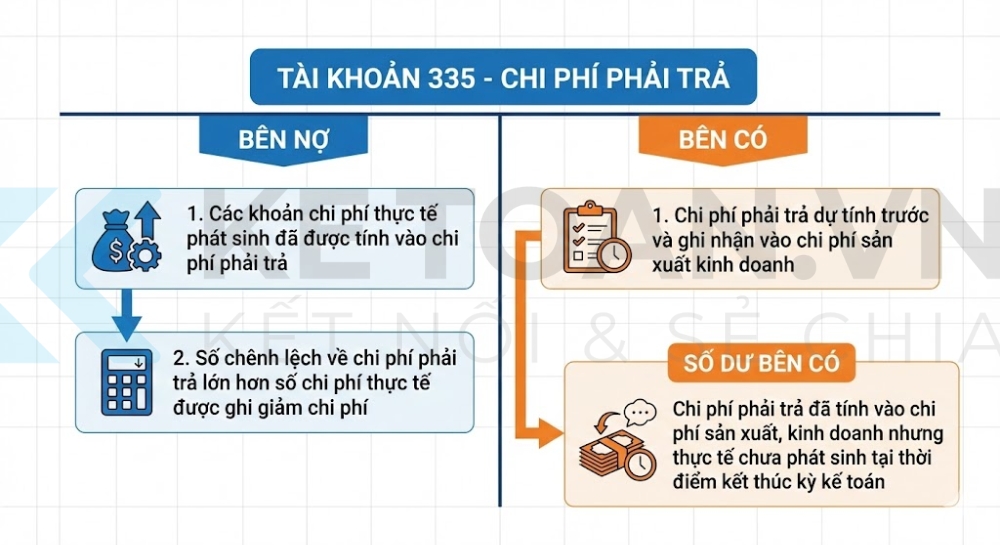 tài khoản 335 theo thông tư 99