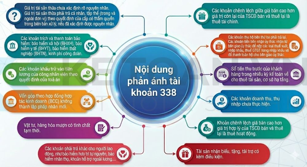 tài khoản 338 theo thông tư 99