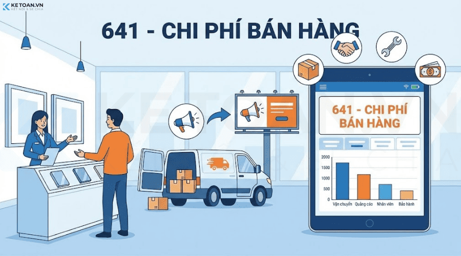 tài khoản 641 - chi phí bán hàng
