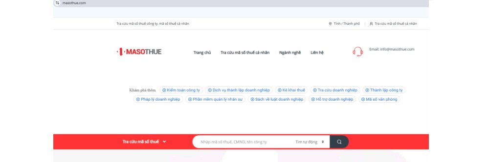 tra cứu mã số thuế hộ kinh doanh