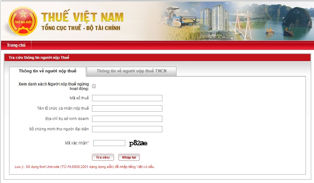 tra cứu thông tin hộ kinh doanh