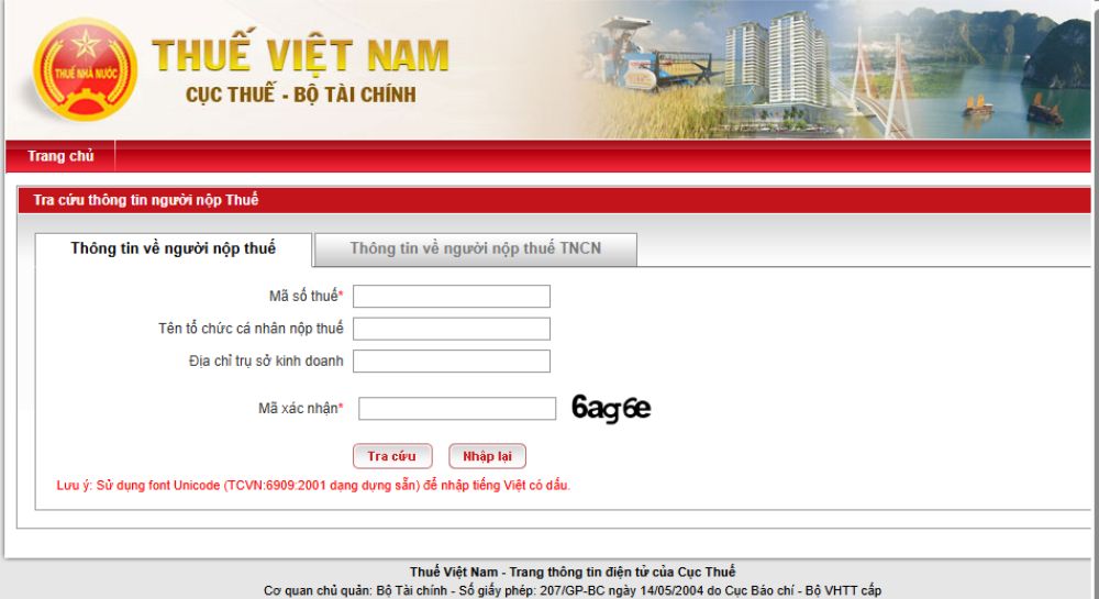 tra cứu thông tin hộ kinh doanh online