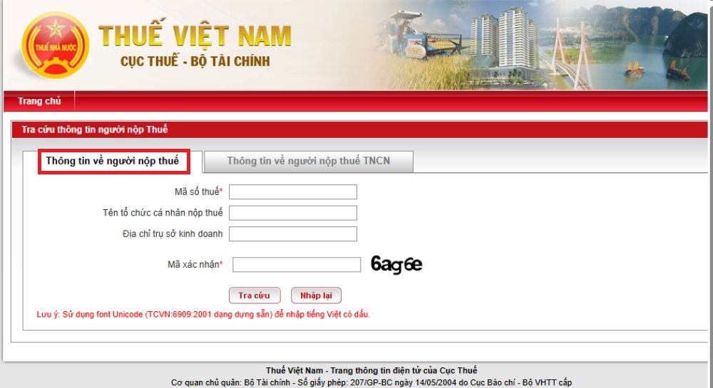 tra cứu thông tin hộ kinh doanh