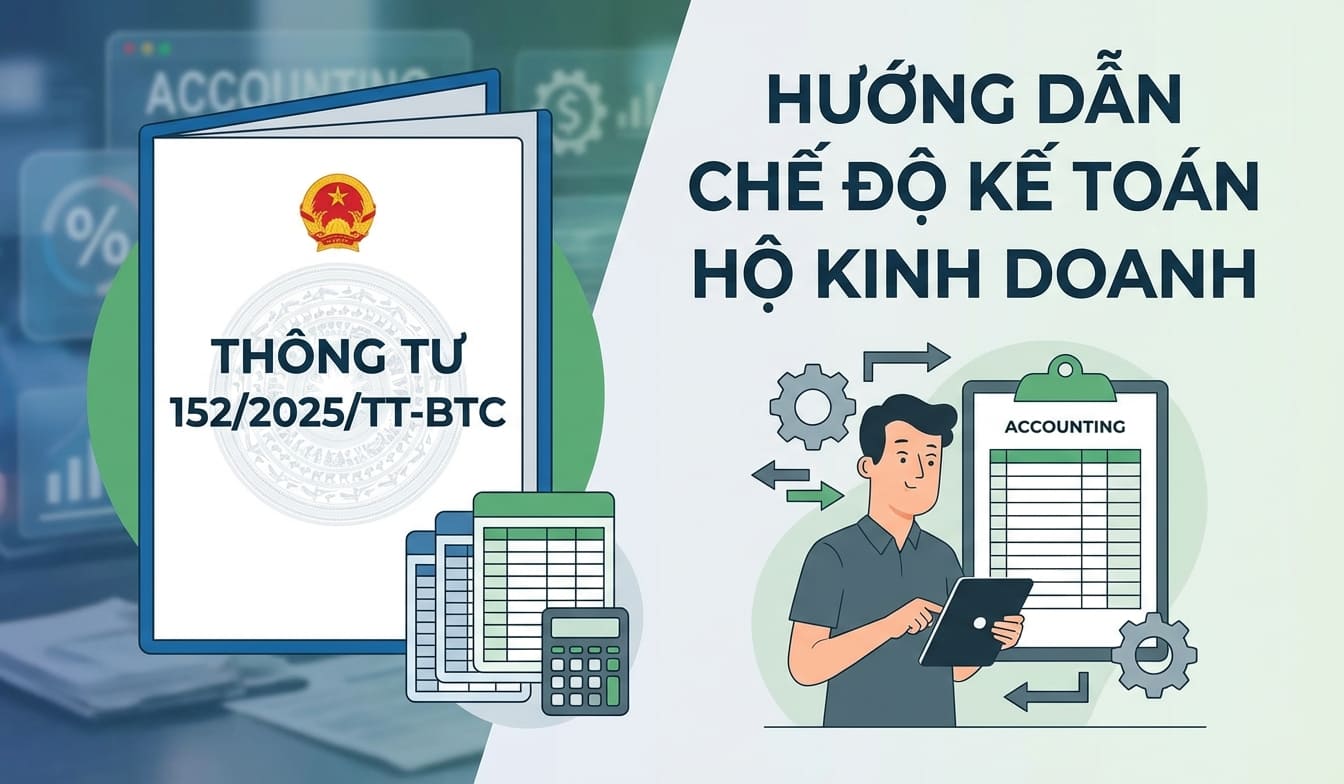 thông tư 152-2025-TT-BTC hướng dẫn chế độ kế toán hộ kinh doanh